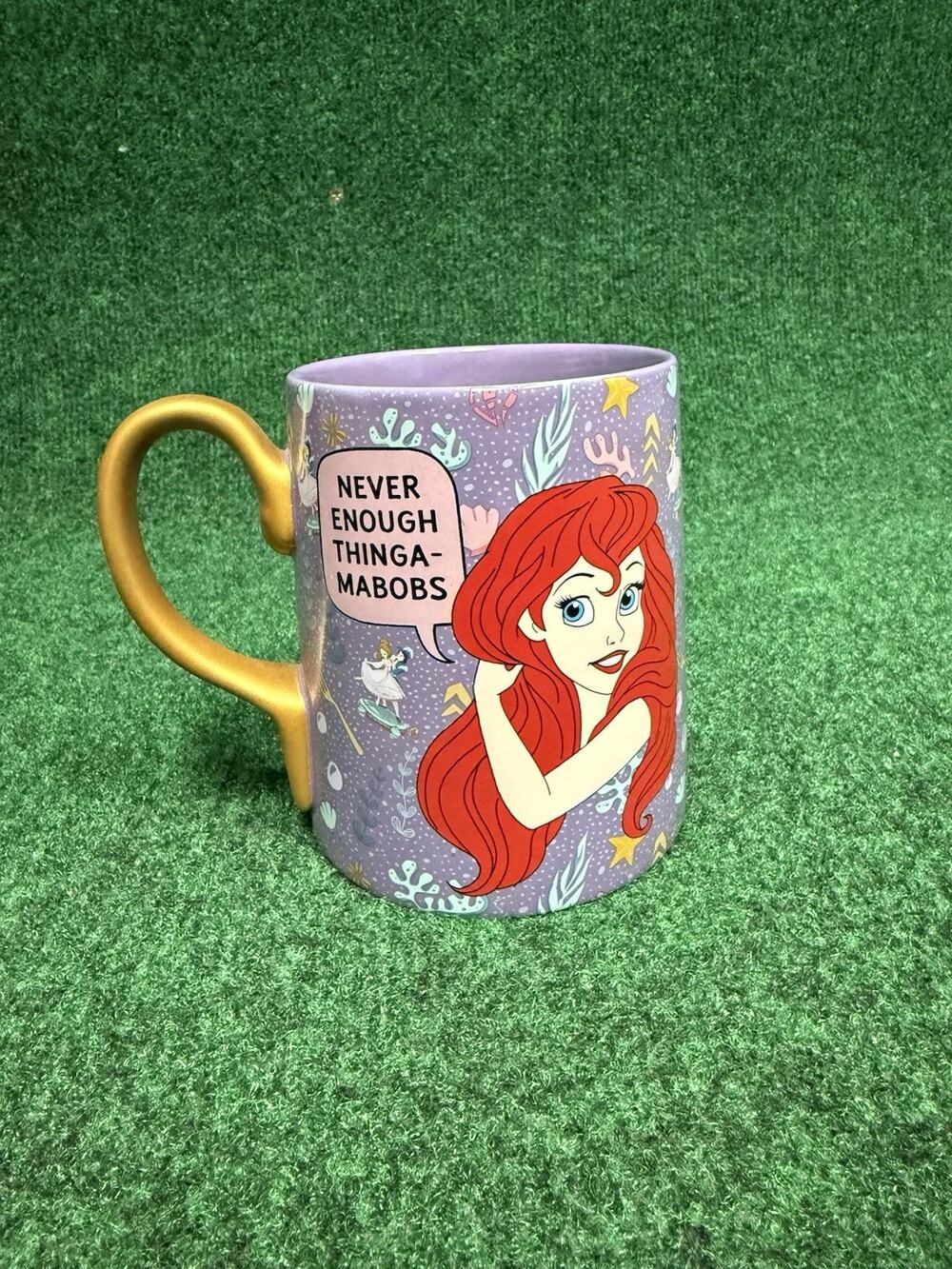 Disney Store Ariel Mug Grotto The Little Mermaid Ceramic Mug